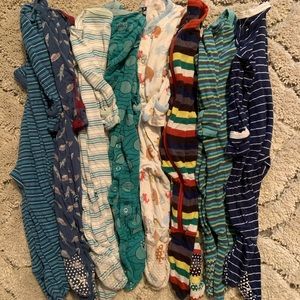 KICKEE PANTS footie lot 3-6month